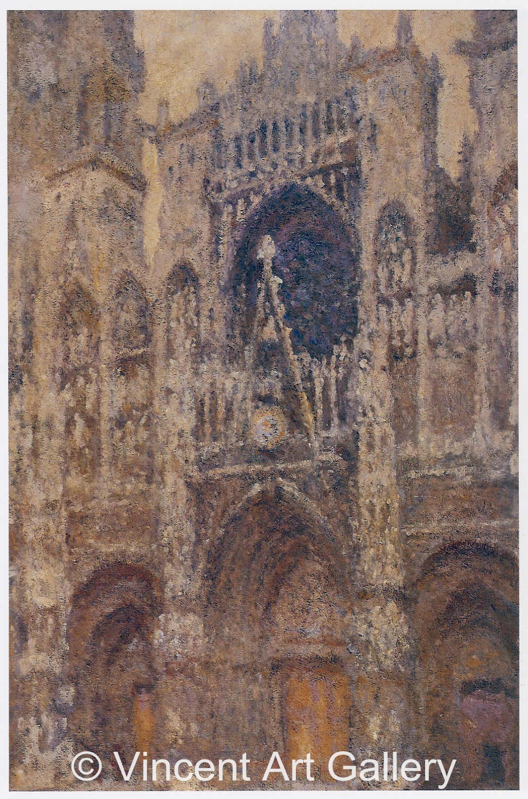 A175 (b) MONET, Cathedral, full Sunlight